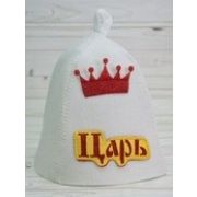 Шапка для бани Царь, НМ