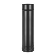 Дымоход Везувий нержавеющий BLACK (430/1 мм) ф115 L=0,5м