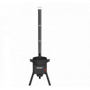 Печь для казана Grillver Берель 400К 12л с трубой