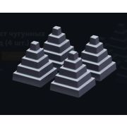 Камень для бани Техно Лит Пирамидка чугунная (4шт)