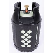 Баллон Supreme BBQ Edition пропановый полимерно-композитный взрывобезопасный LPG 24,5 л черный
