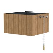 Обливное устройство EVEREST WOOD Дуб 35л