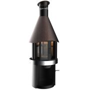 Гриль Grillux Suomi Grill Fireplace многофункциональный, дверцы со стеклом