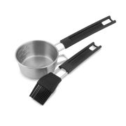 Набор инструментов Broil King 2шт (ковшик из нерж.стали+кисть для смазывания силикон)