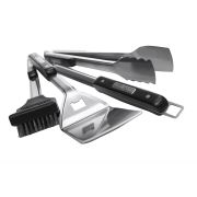 Набор инструментов Broil King 4шт (щипцы, лопатка, кисть, щетка) серия Imperial
