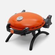 Гриль O-GRILL 500MT портативный черно-оранжевый газовый (в комплекте адаптер тип А)